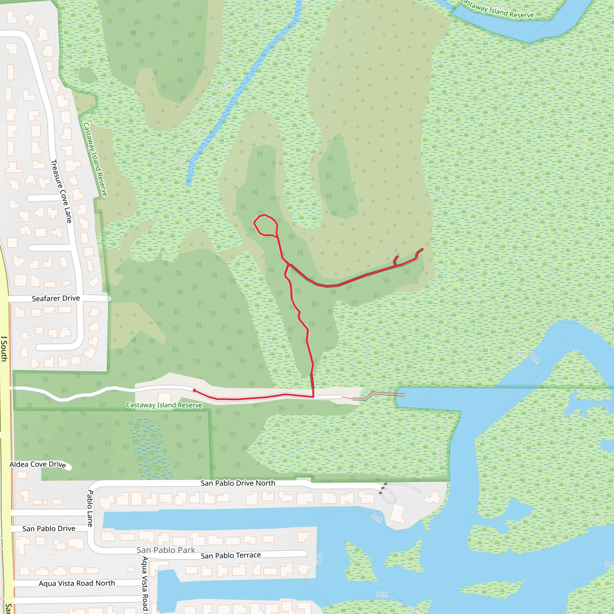 San Pablo Creek Walk mobile static map
