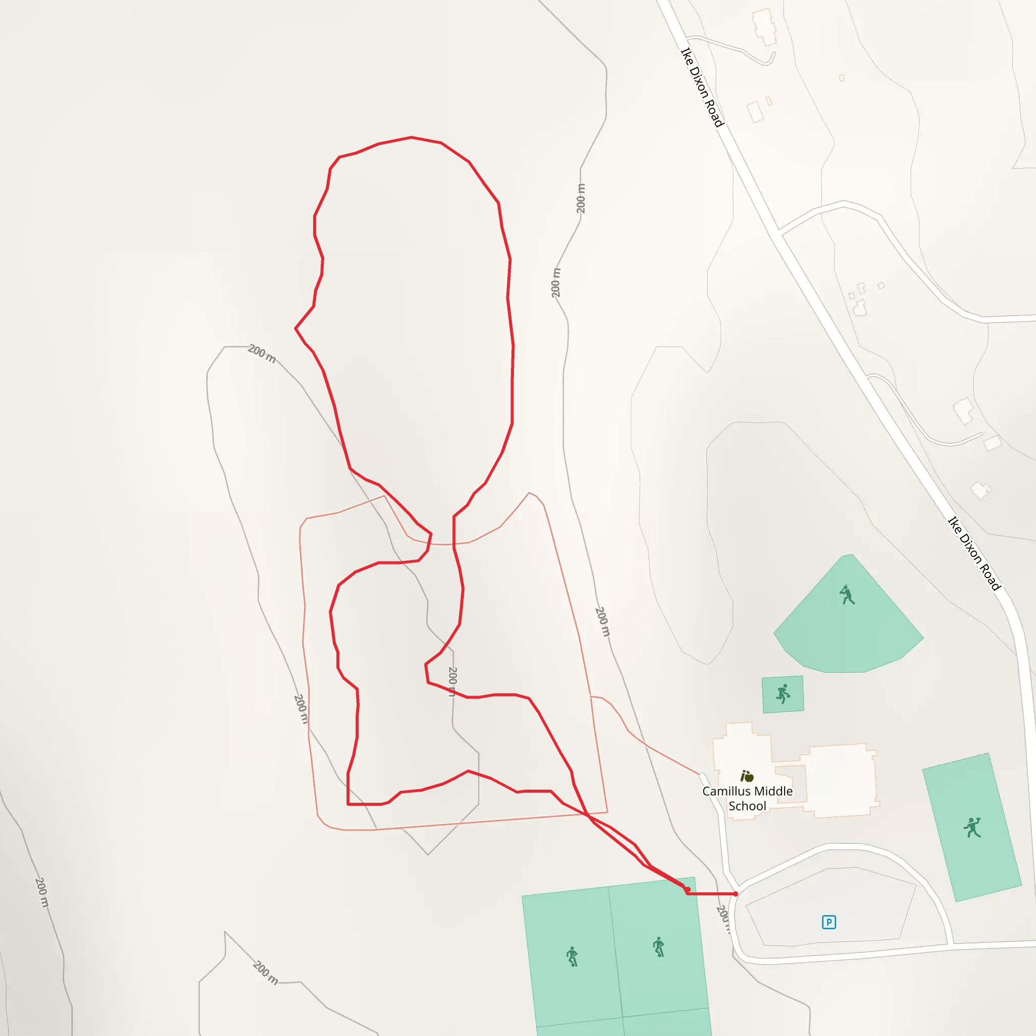Shire Way Loop mobile static map