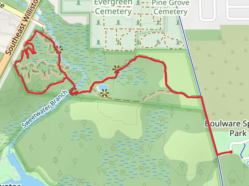 East and West Loop via Downtown Connector Rail Trail