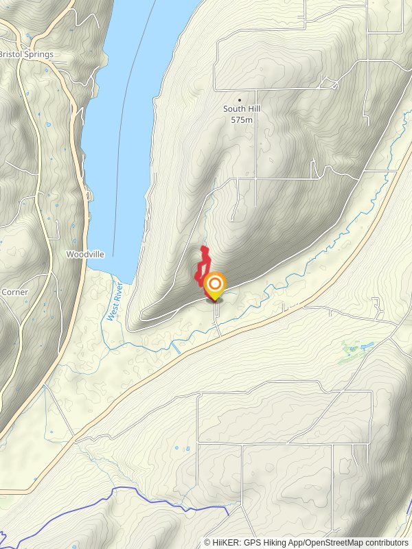 Clark Gully Loop mobile static map