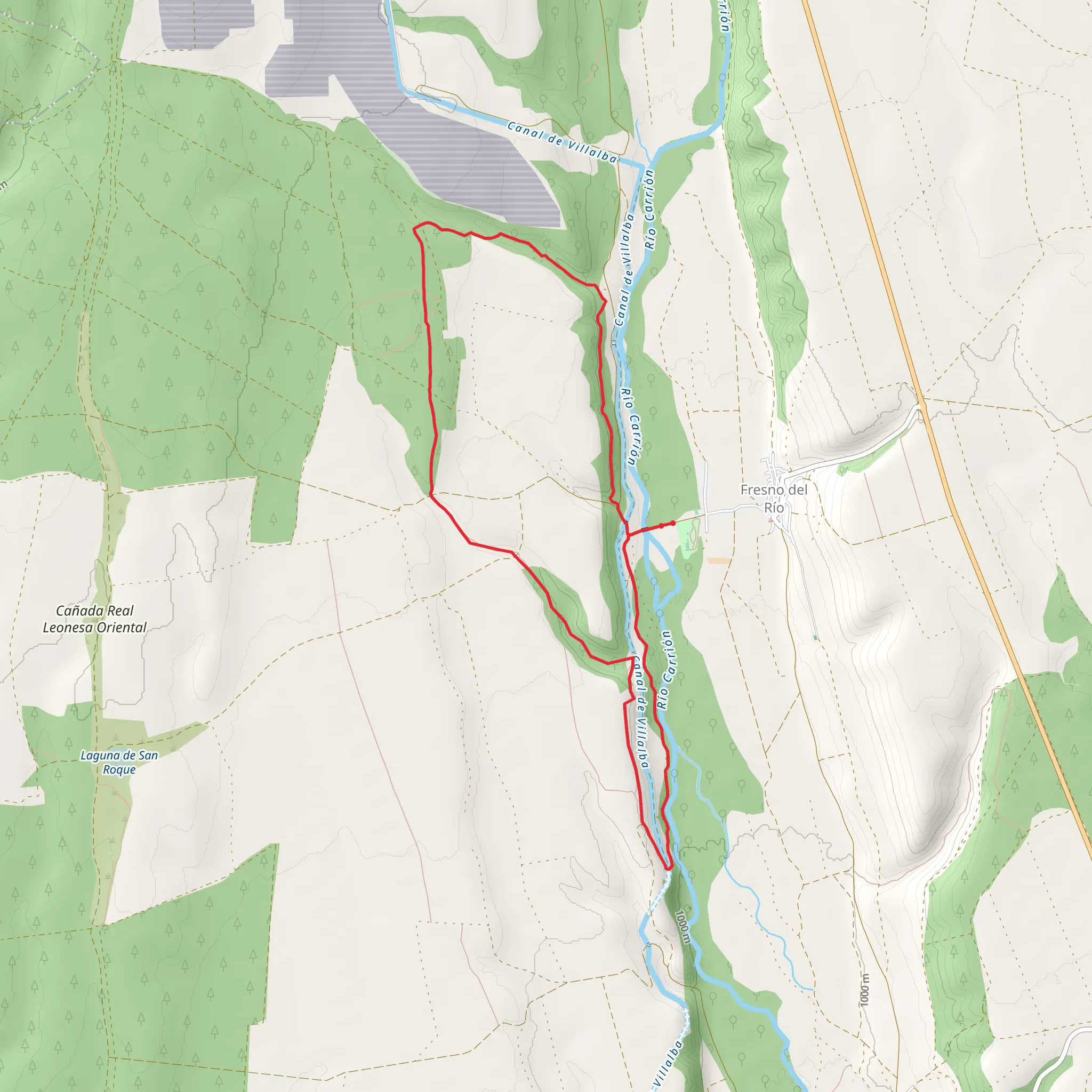 Valdelobos Path PR P 14 mobile static map