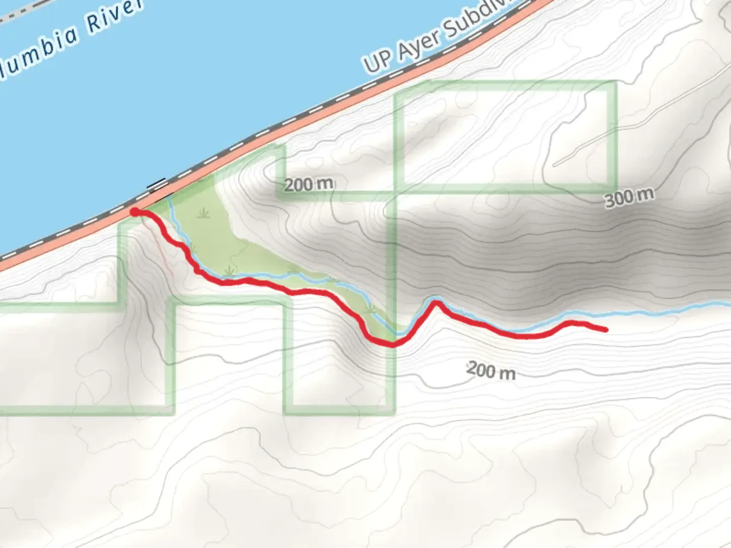 An image depicting the trail Juniper Canyon Trail and its surrounding area.
