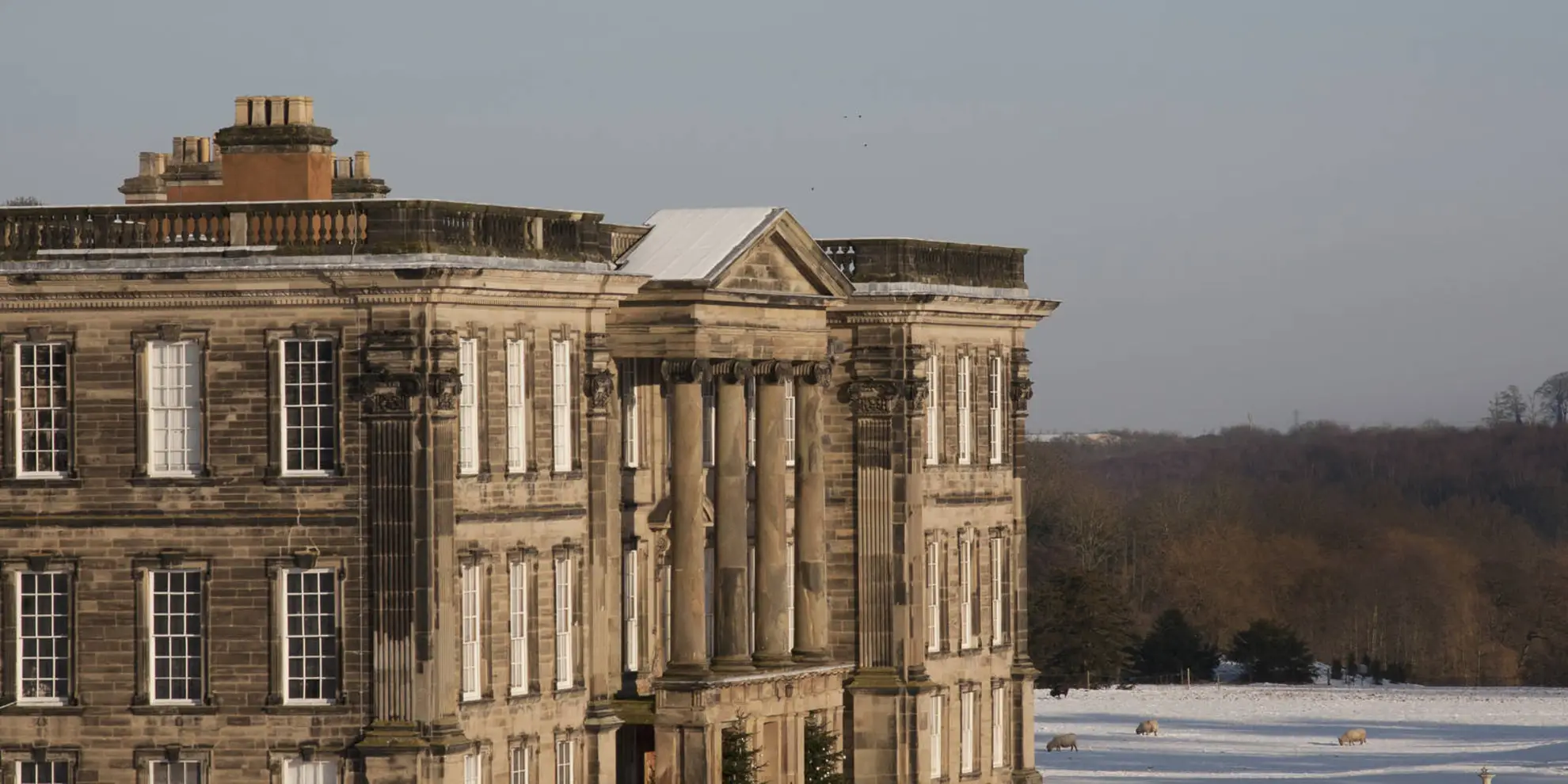 An image depicting the trail Calke Abbey and Robin Wood from Ticknall and its surrounding area.