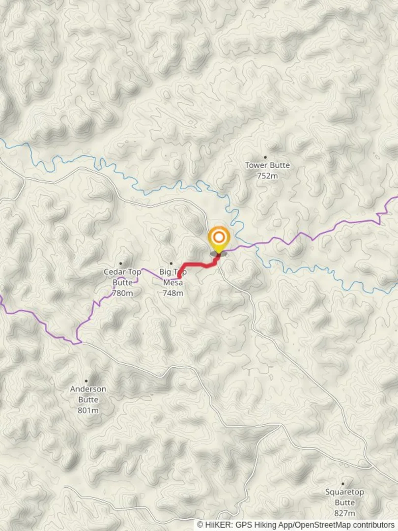 An image depicting the trail Maah Daah Hey Trail - West from Magpie Road and its surrounding area.