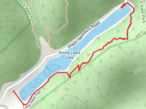 Lake view Trail - Jimmy Lewis Lake