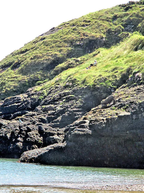 An image depicting the trail Waterford Estuary Coastal Path – Dunmore East to Ballymacaw and its surrounding area.