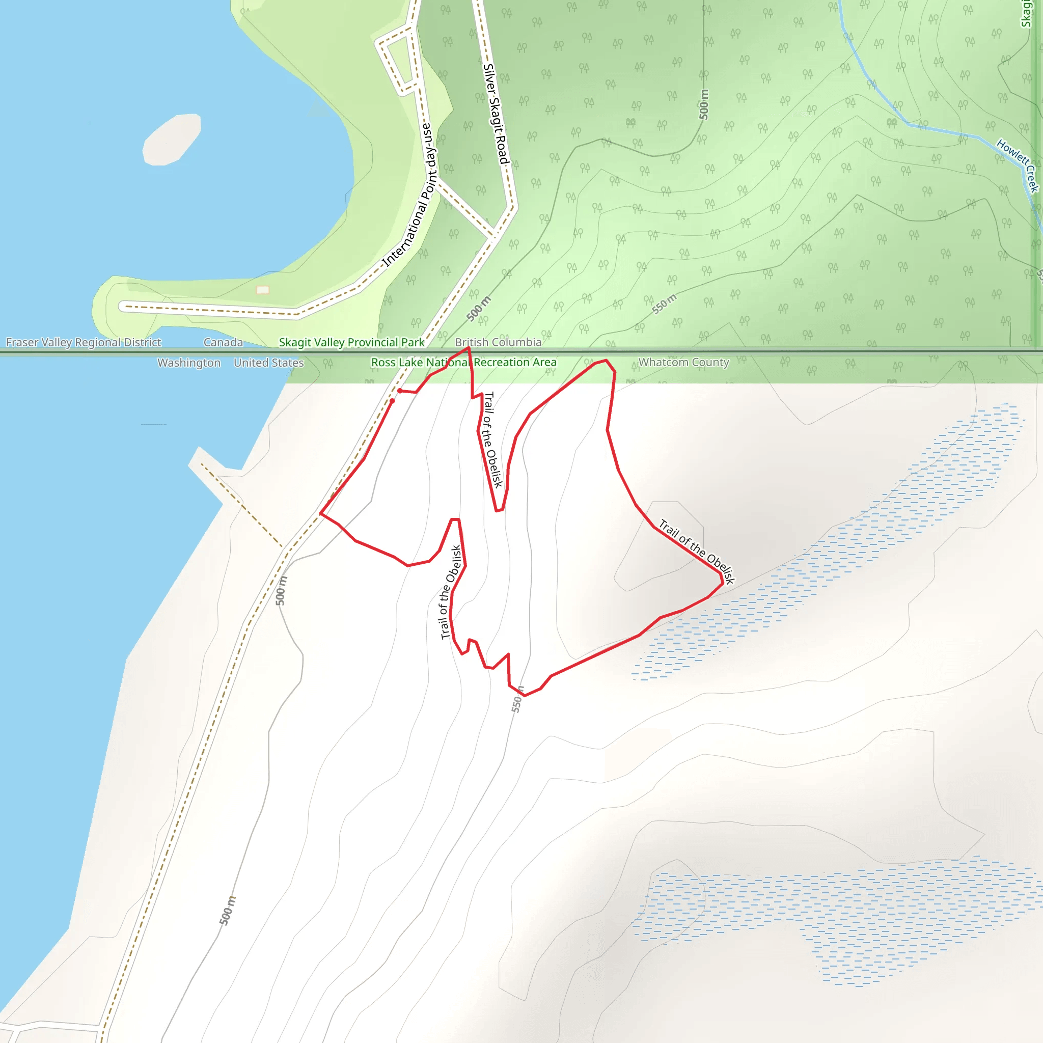 Trail of the Obelisk mobile static map