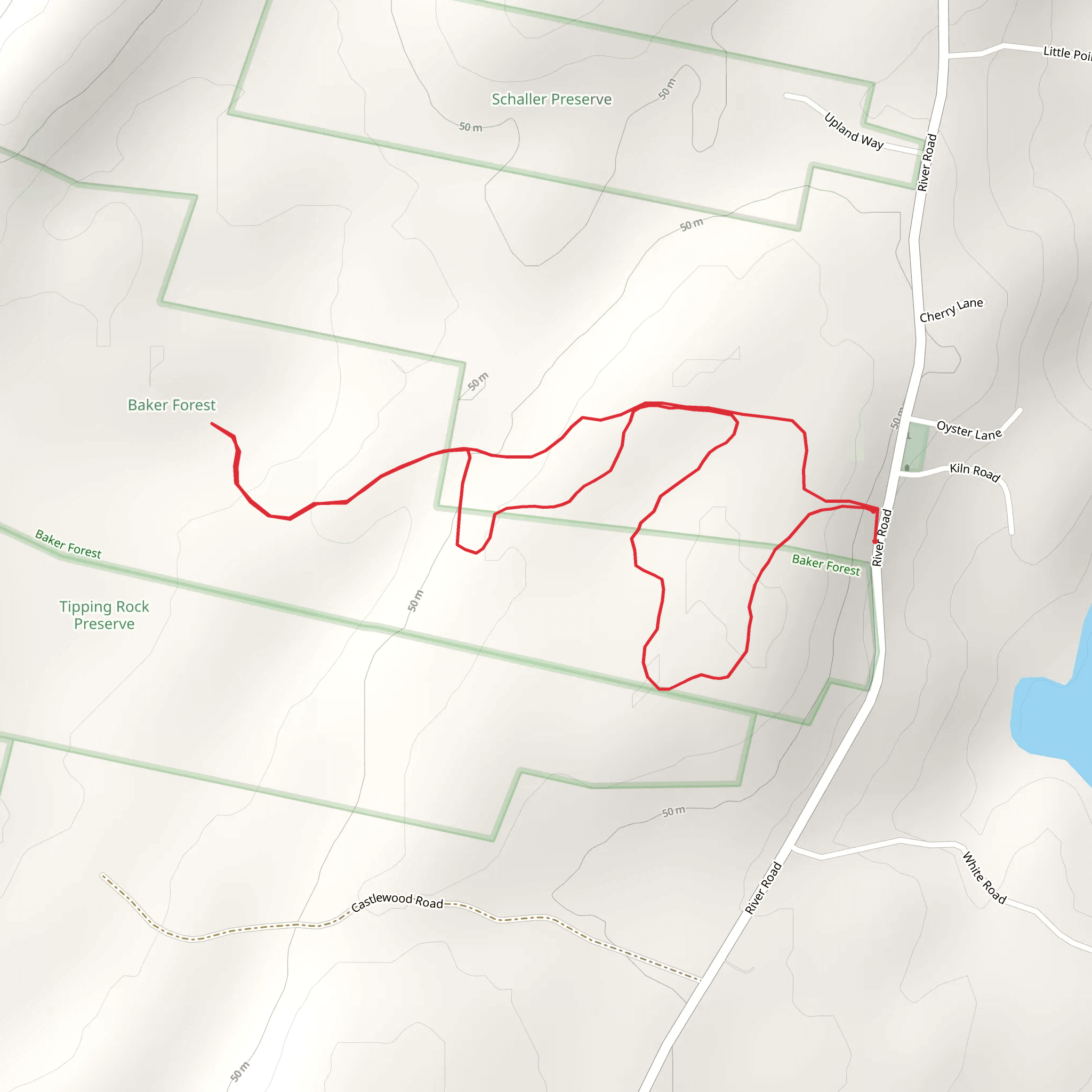 River Road Loop mobile static map