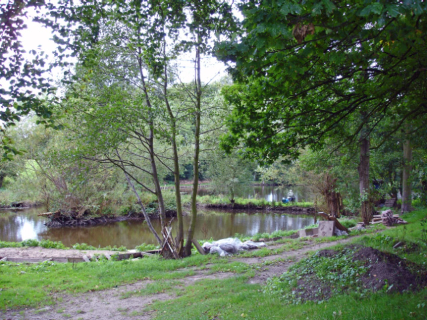 An image depicting the trail Mottram Wood and Prestbury Country Park and its surrounding area.