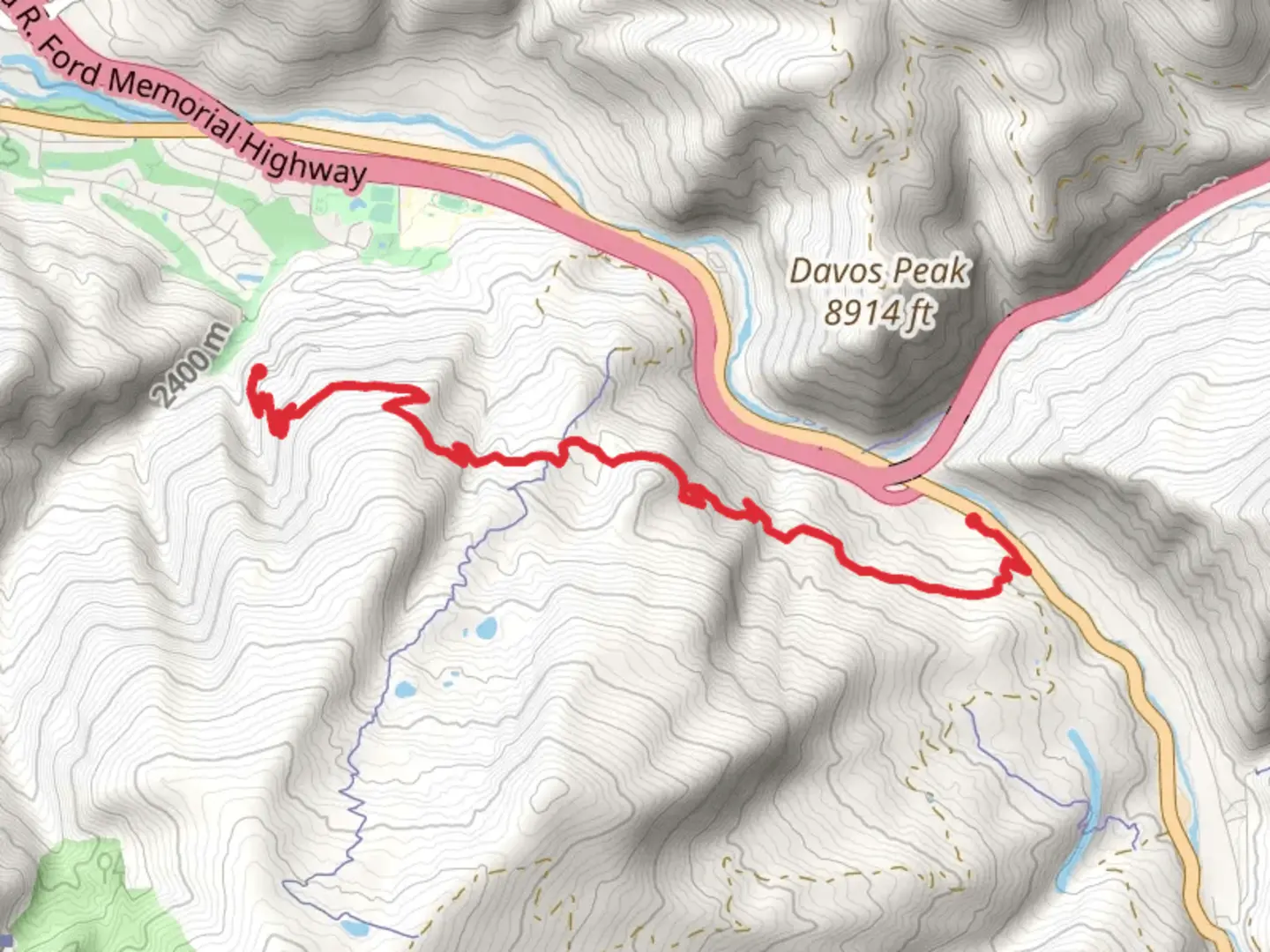 An image depicting the trail Everkrisp Trail and its surrounding area.