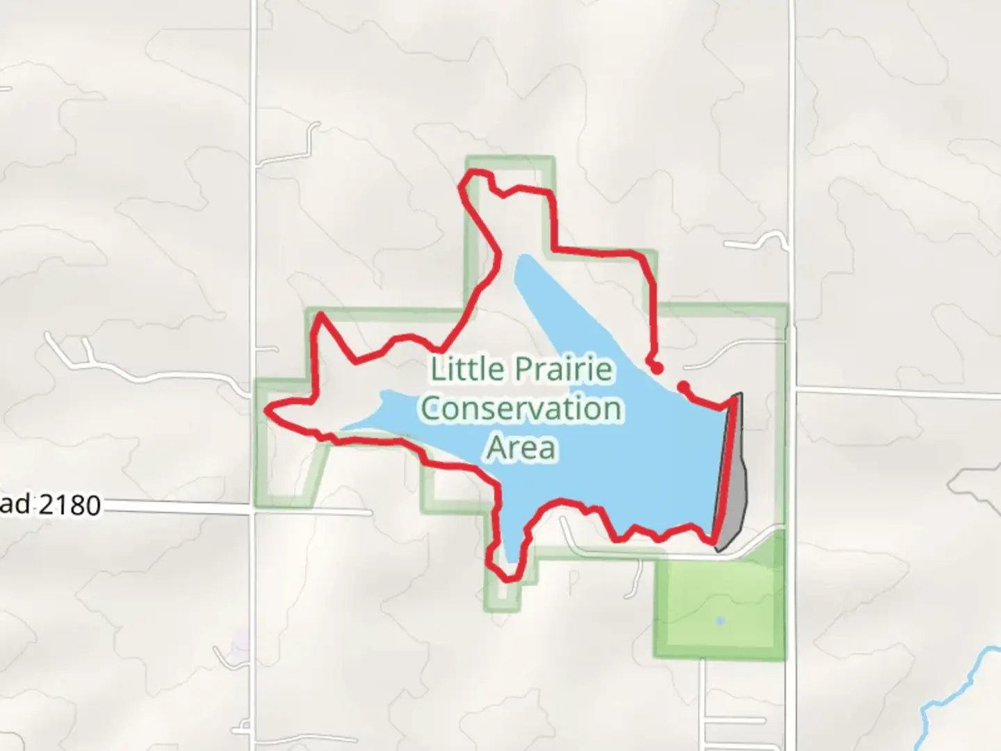 An image depicting the trail William E Towell Lake Loop and its surrounding area.