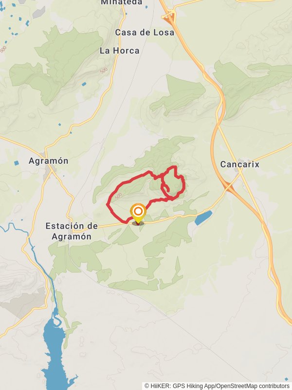 Cancarix Volcano Trail mobile static map