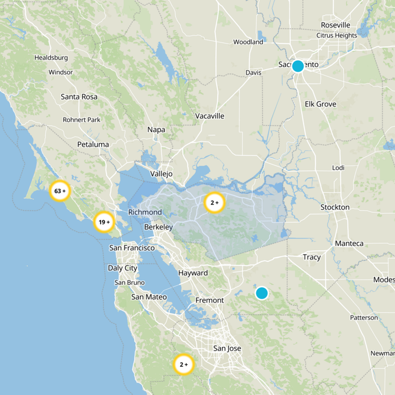 Contra Costa County Static Map