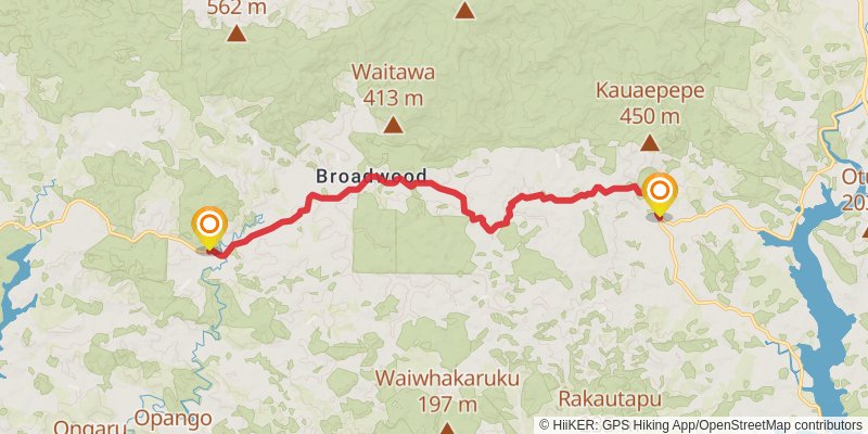 Far North Trail stage 2 Map