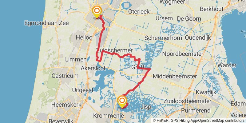 Trekvogelpad stage 2 Map