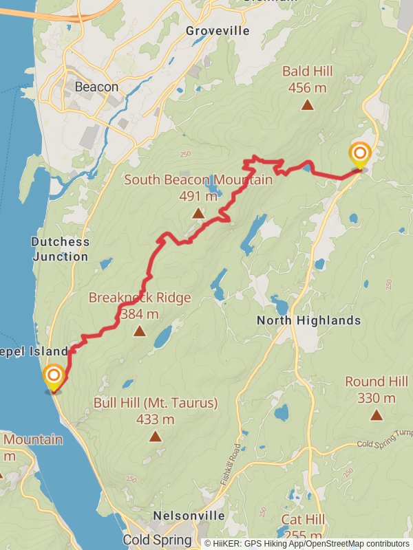 Wilkinson Memorial Trail - Yellow mobile static map