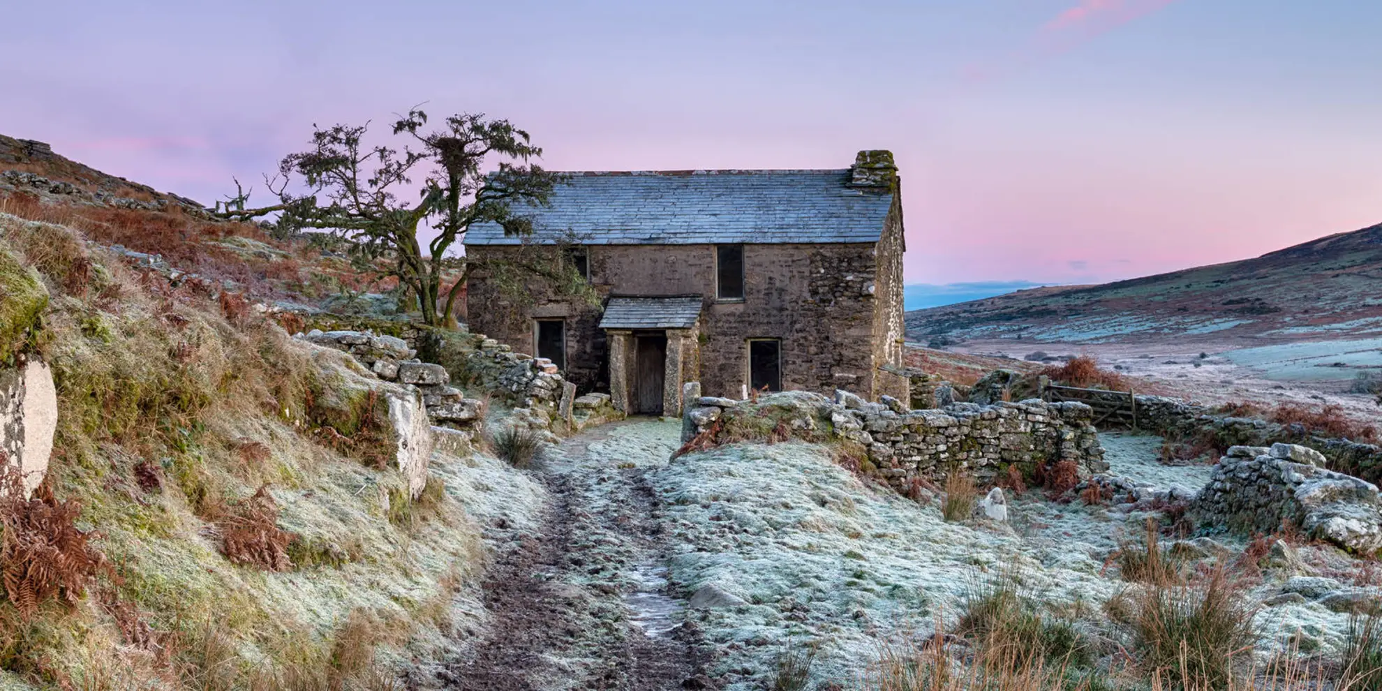 An image depicting the trail Brown Willy - Cornwall's highest Tors and its surrounding area.