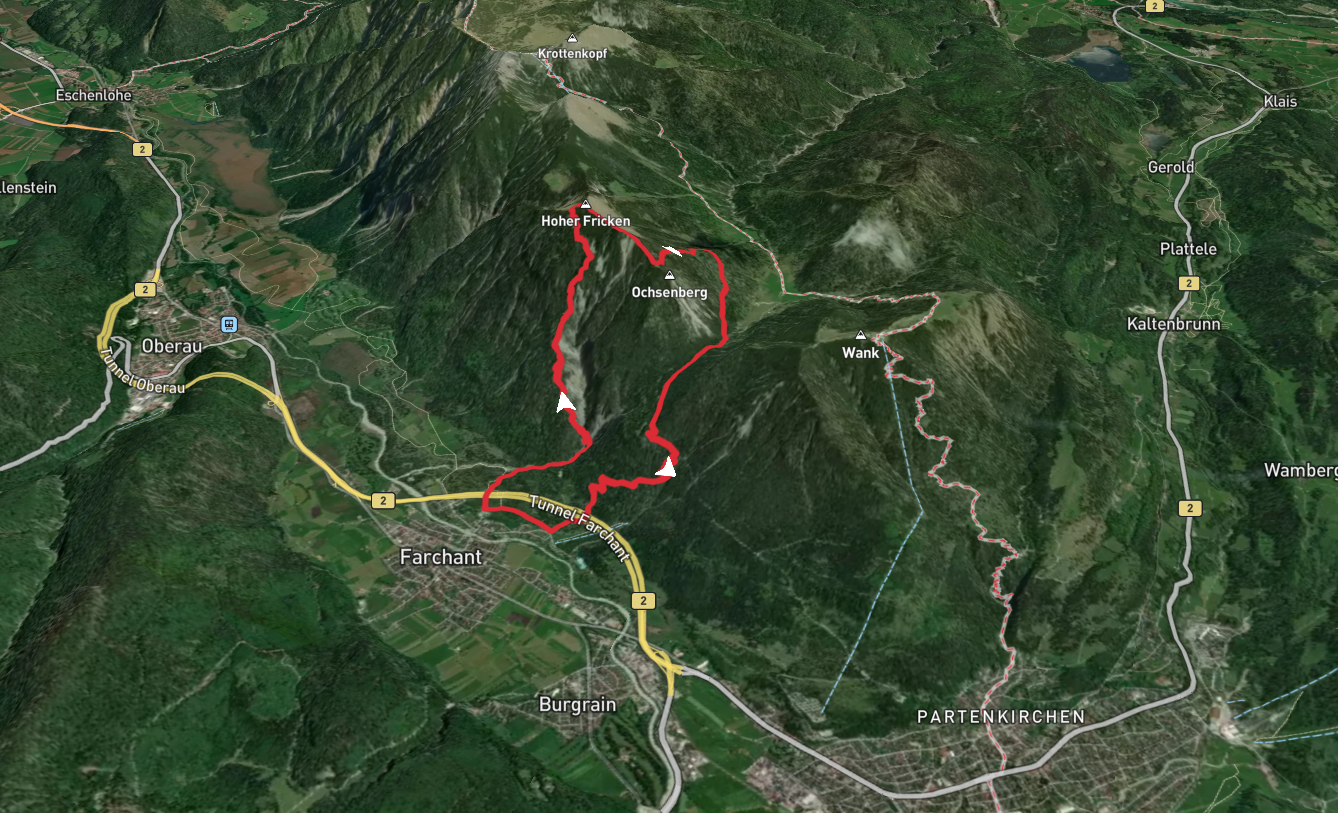 Natur Erholungspark Kuhflucht, Hoher Fricken and Ochsenberg Loop