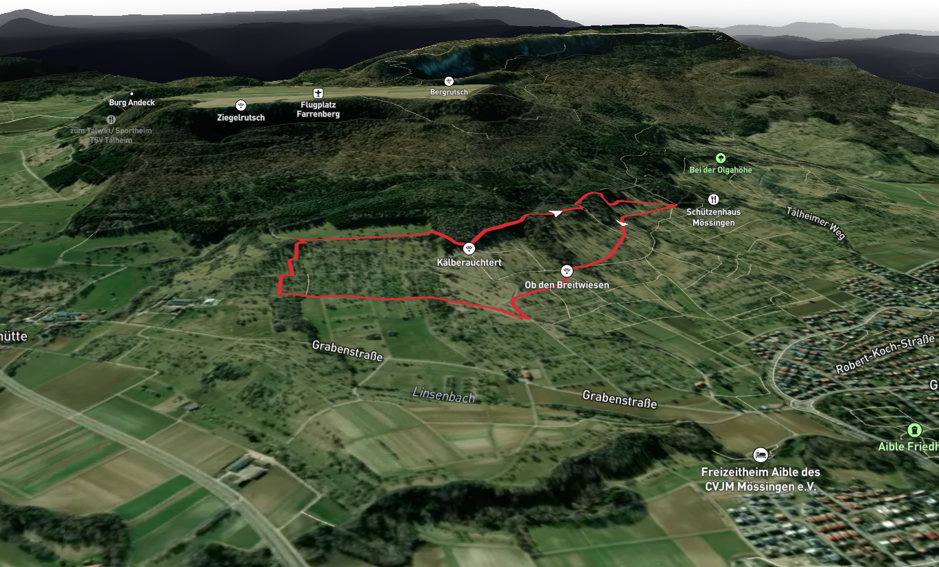 Kalberauchtert and Ob den Breitwiesen Loop