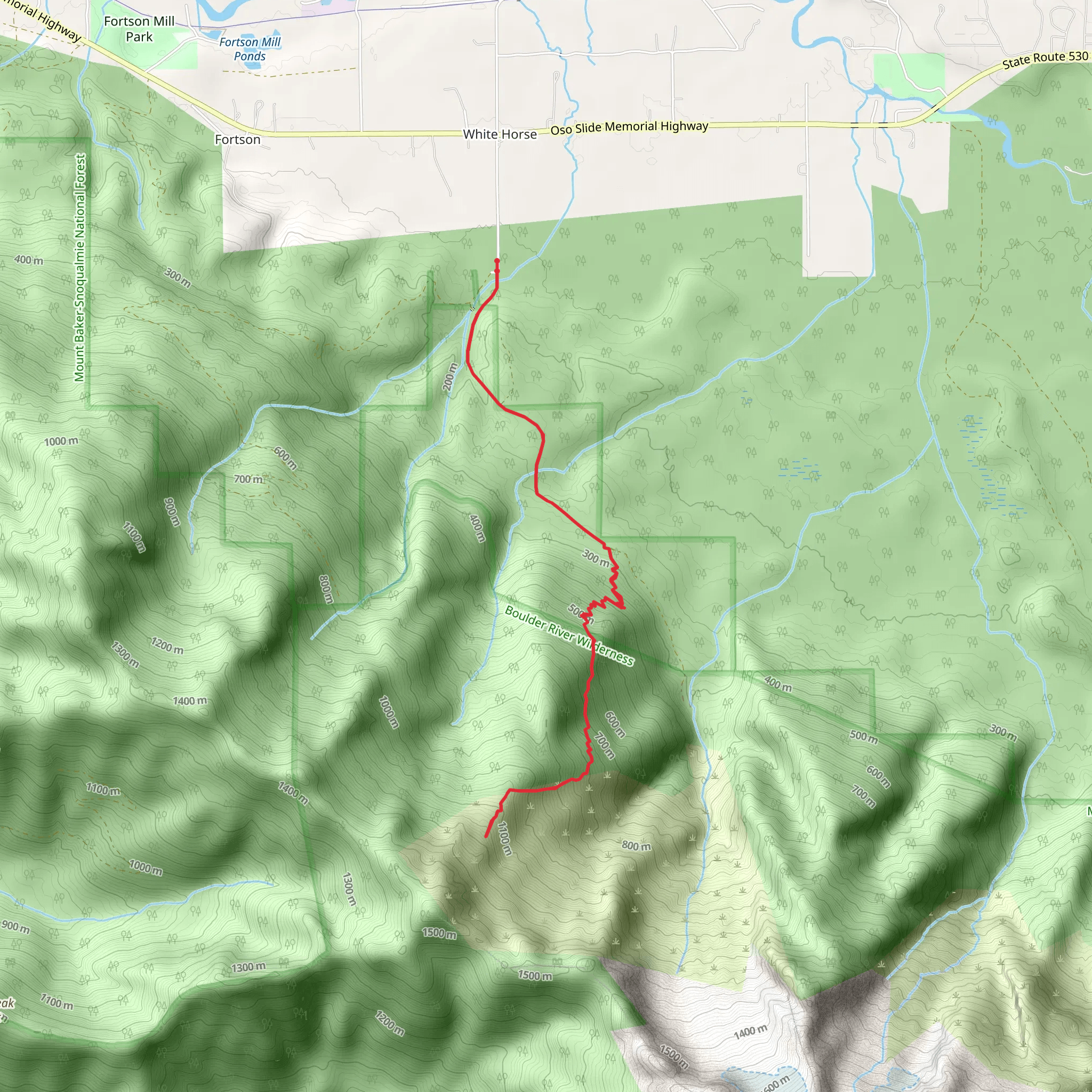 Neiderprum Trail mobile static map