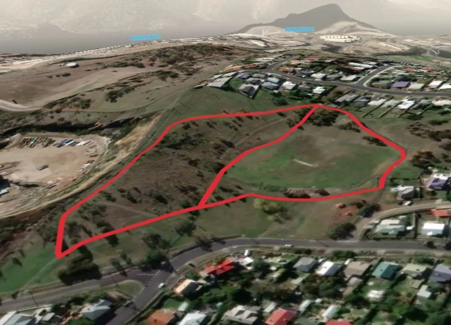 An image depicting the trail Jim Percy Memorial Walk and its surrounding area.