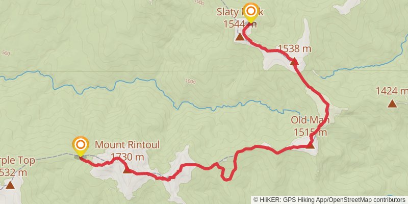 Alpine Route stage 4 Map