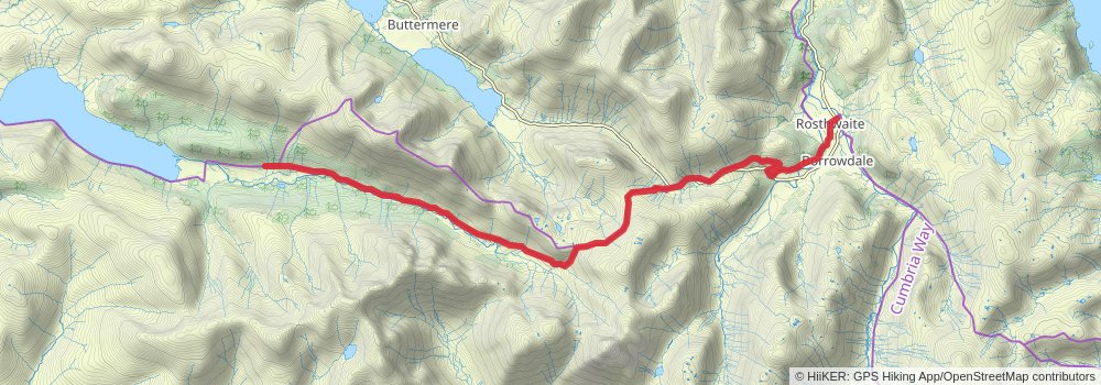 Coast to Coast Walk stage 3 Map