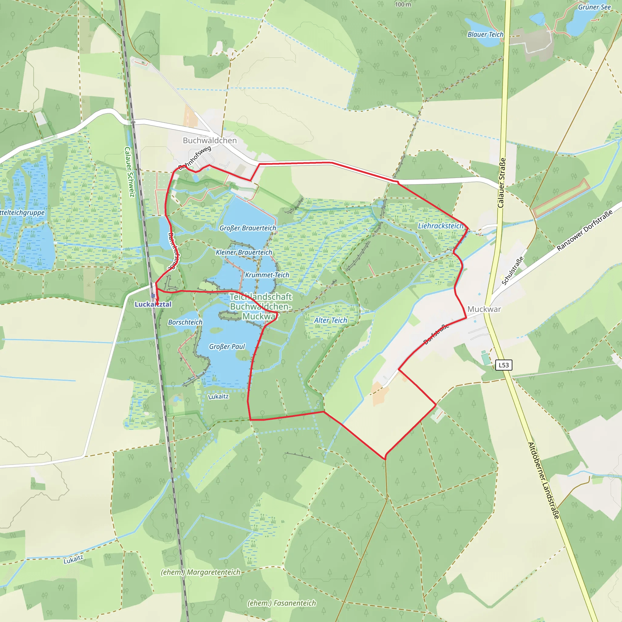 Herrenteich via Heedekornweg mobile static map