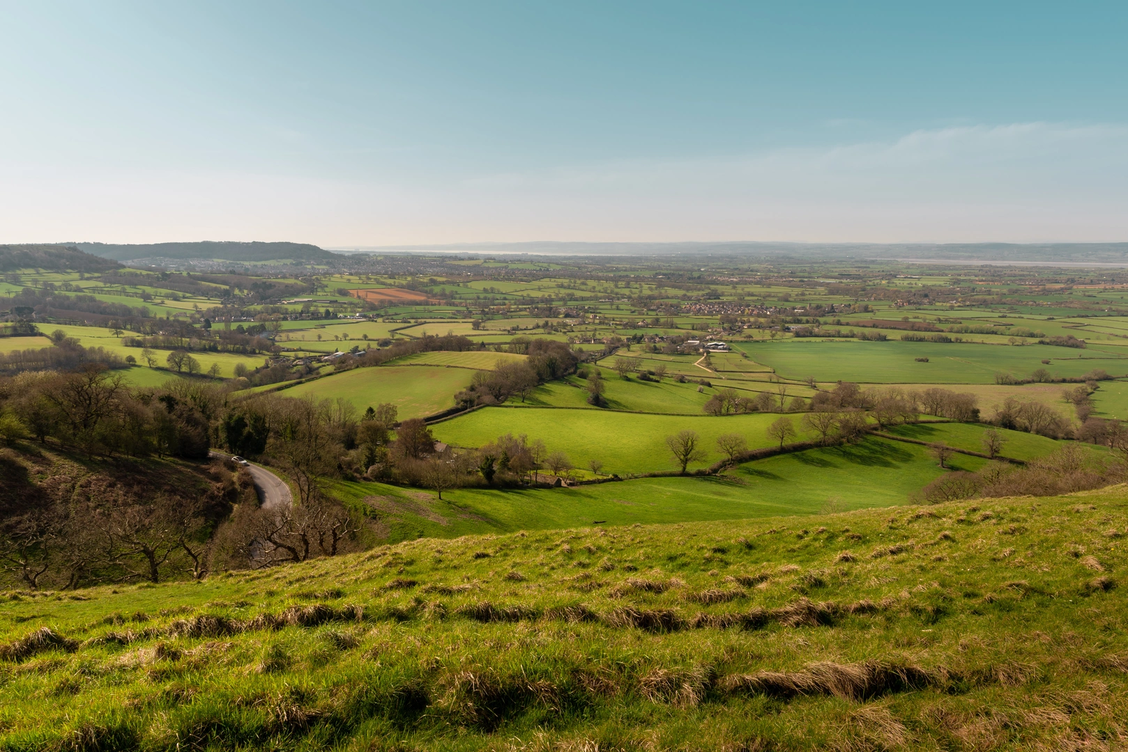 An image depicting the trail Dursley's Lantern Way and its surrounding area.