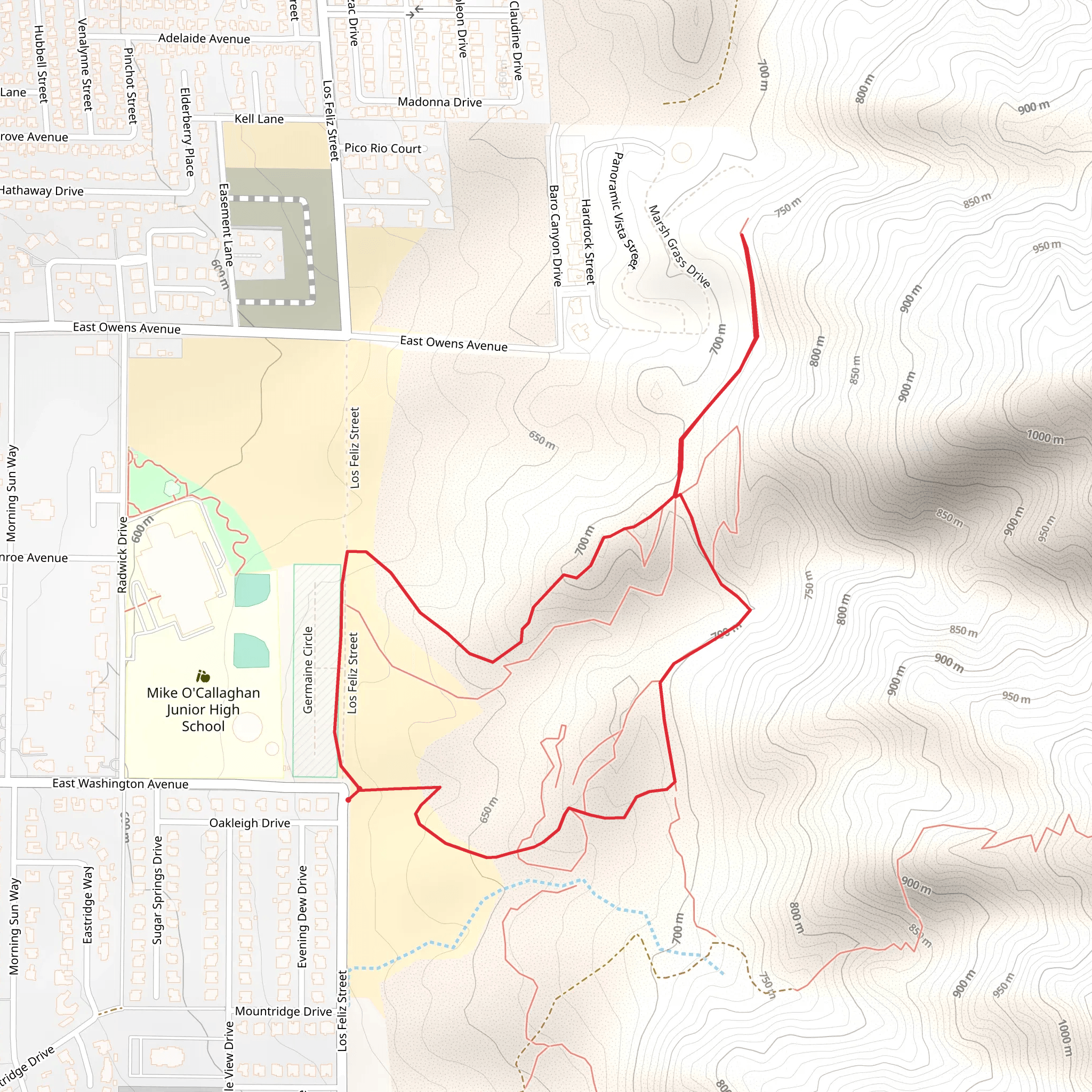 Frenchman Freeride Loop mobile static map