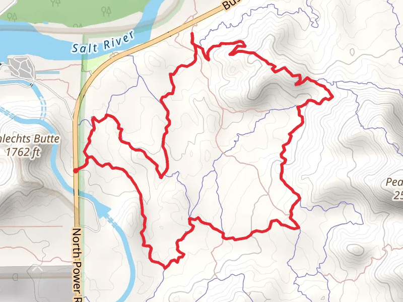 Hawes, Saddle and Granite Loop Trail