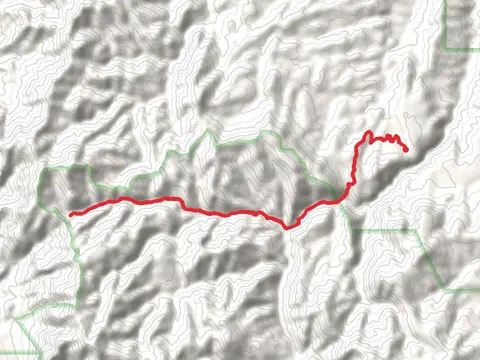 Pipestem Trail via Powers Garden Trail