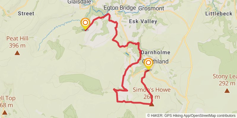 Eskdale Way stage 6 Map