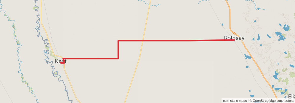 American Perimeter Trail - North Country Primary stage 204 Map