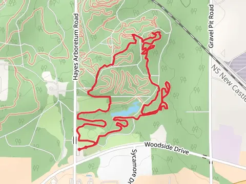 Hayes Arboretum Loop Trail - East