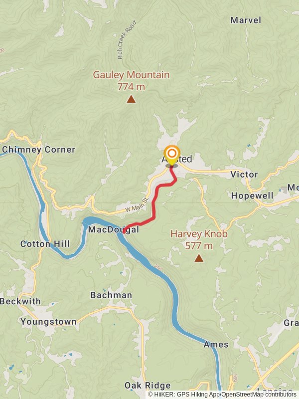 Hawk's Nest Rail Trail