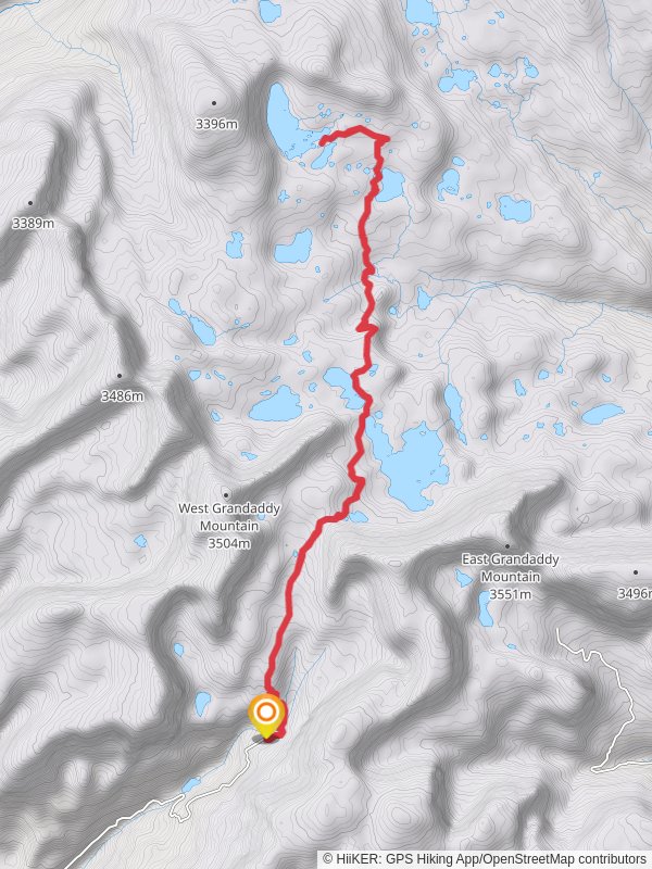 Palisade Trail and Hades Rocky Sea Pass Trail