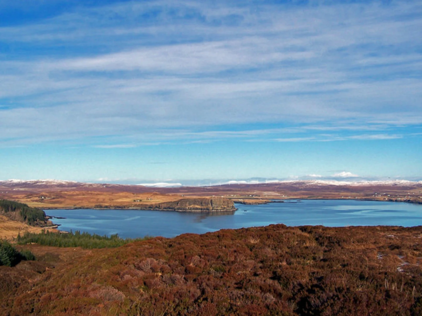 An image depicting the trail Orbost to MacLeod's Maidens Walk and its surrounding area.