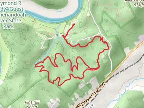 Culler's and Bear Bottom Loop Trail - South