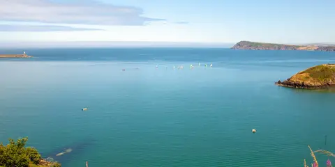 An image depicting the trail Llanwnda - Goodwick Path and its surrounding area.