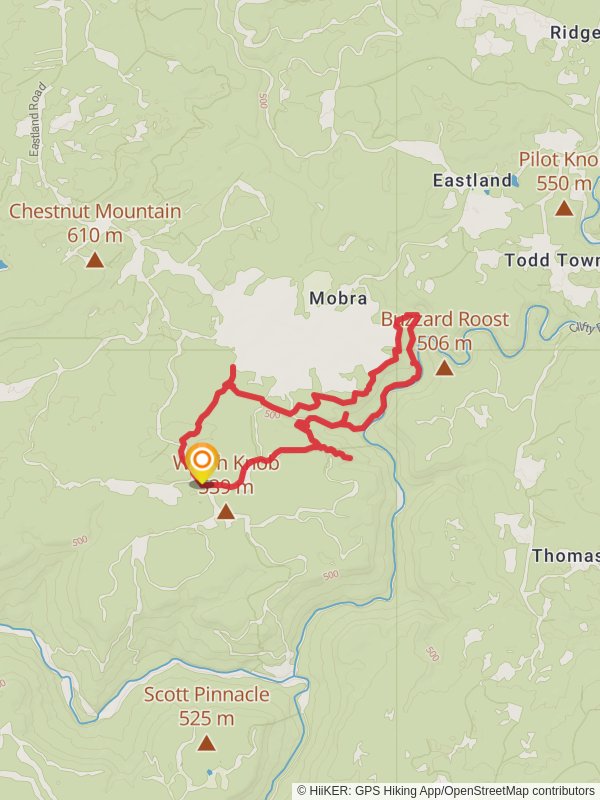 Polly Branch Falls Loop Trail