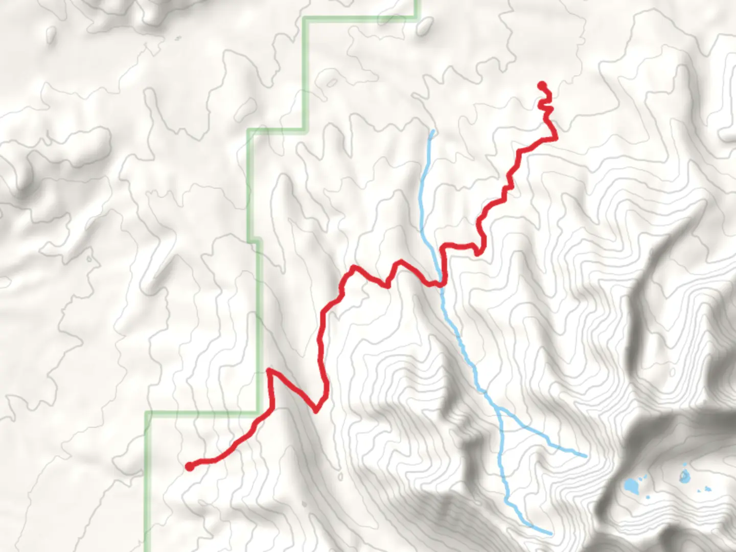 An image depicting the trail Shields Lowline Trail and its surrounding area.