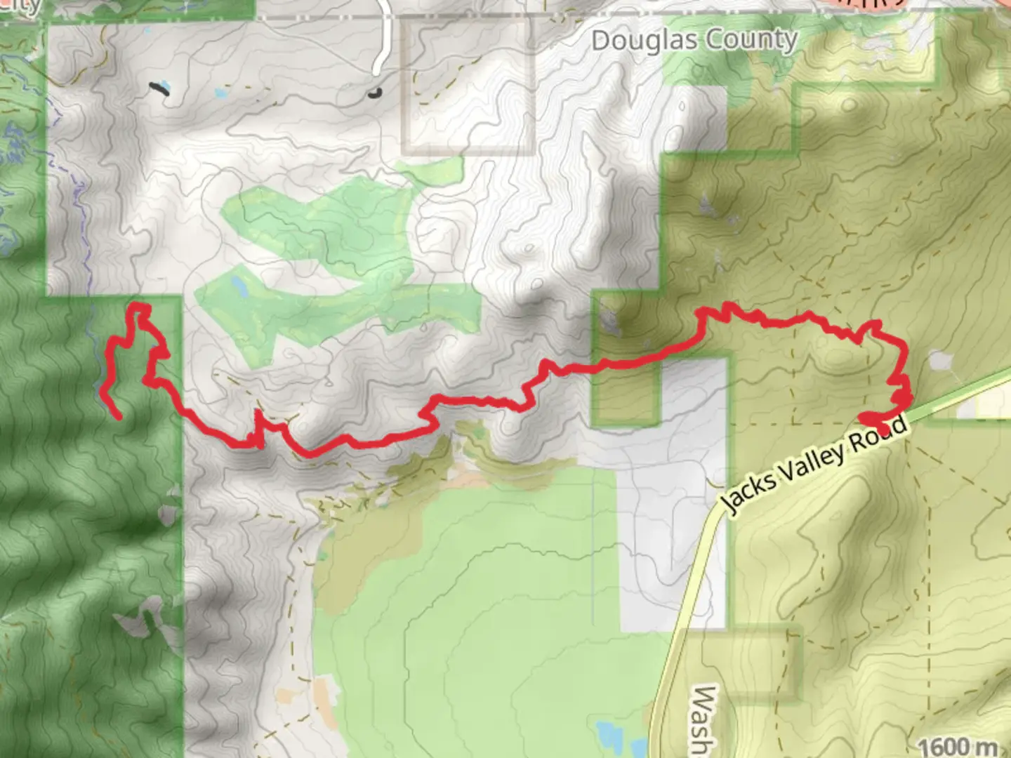 An image depicting the trail Clear Creek Trail and its surrounding area.
