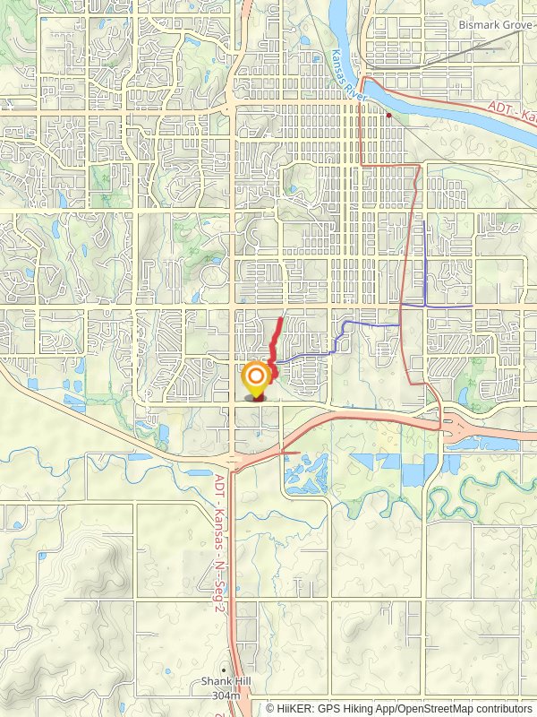 Walk beside Naismith Creek