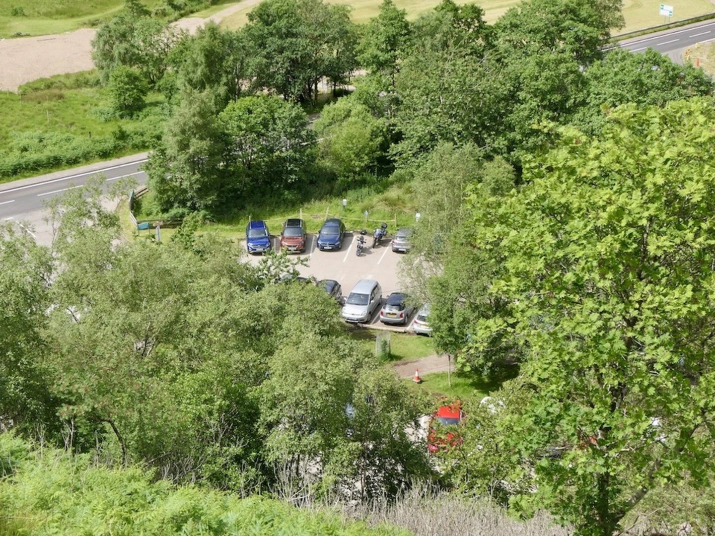 An image depicting the trail Dragonfly Trail from Glenfinnan and its surrounding area.