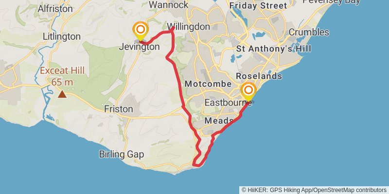 Wealdway stage 7 Map