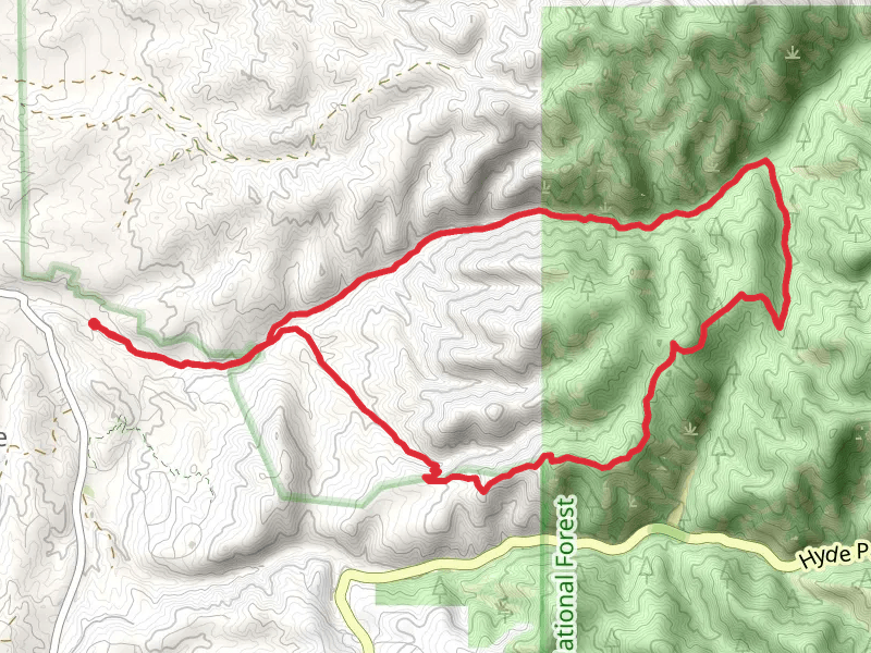Winsor Alternate and Saddleback Loop Trail