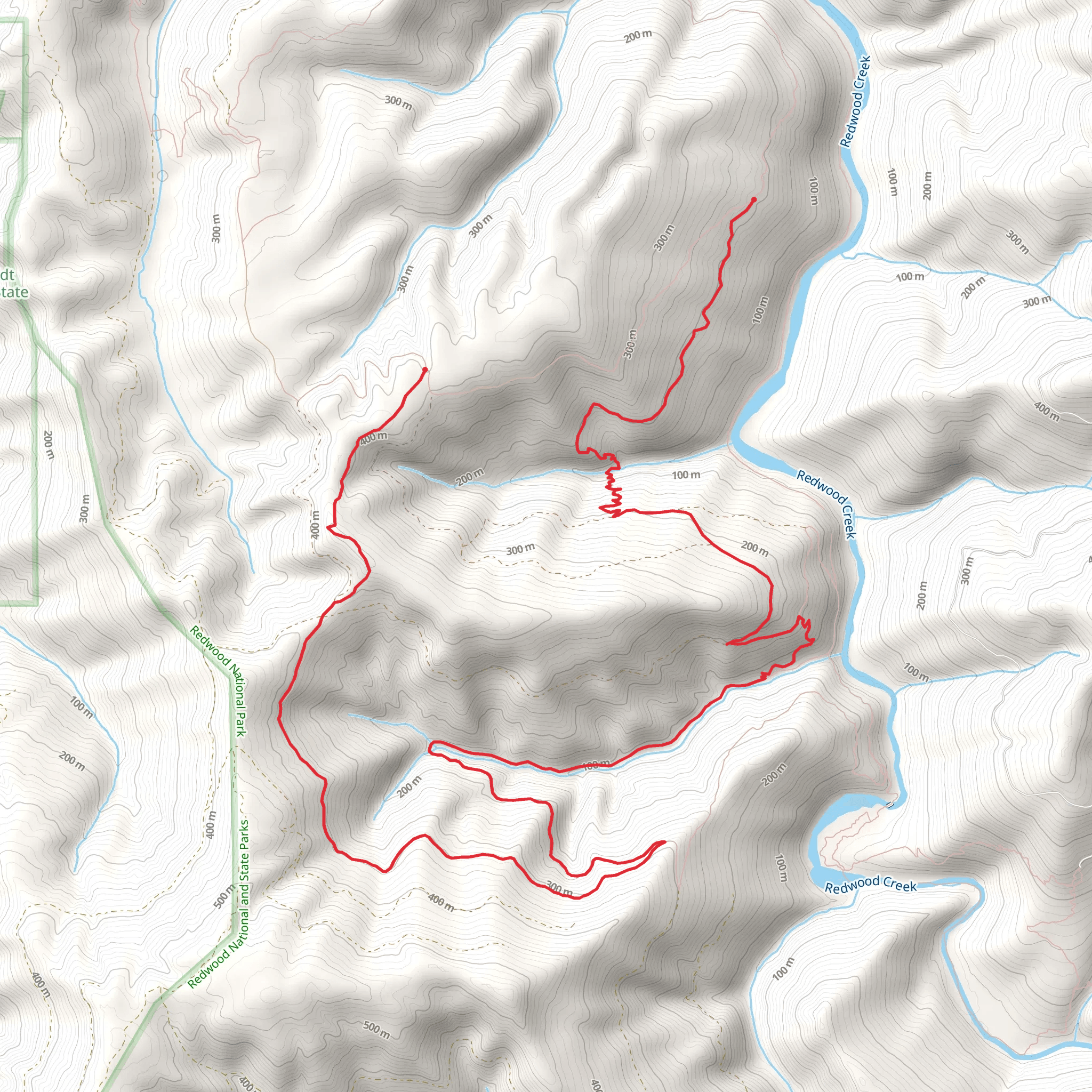 44 Creek Trail mobile static map
