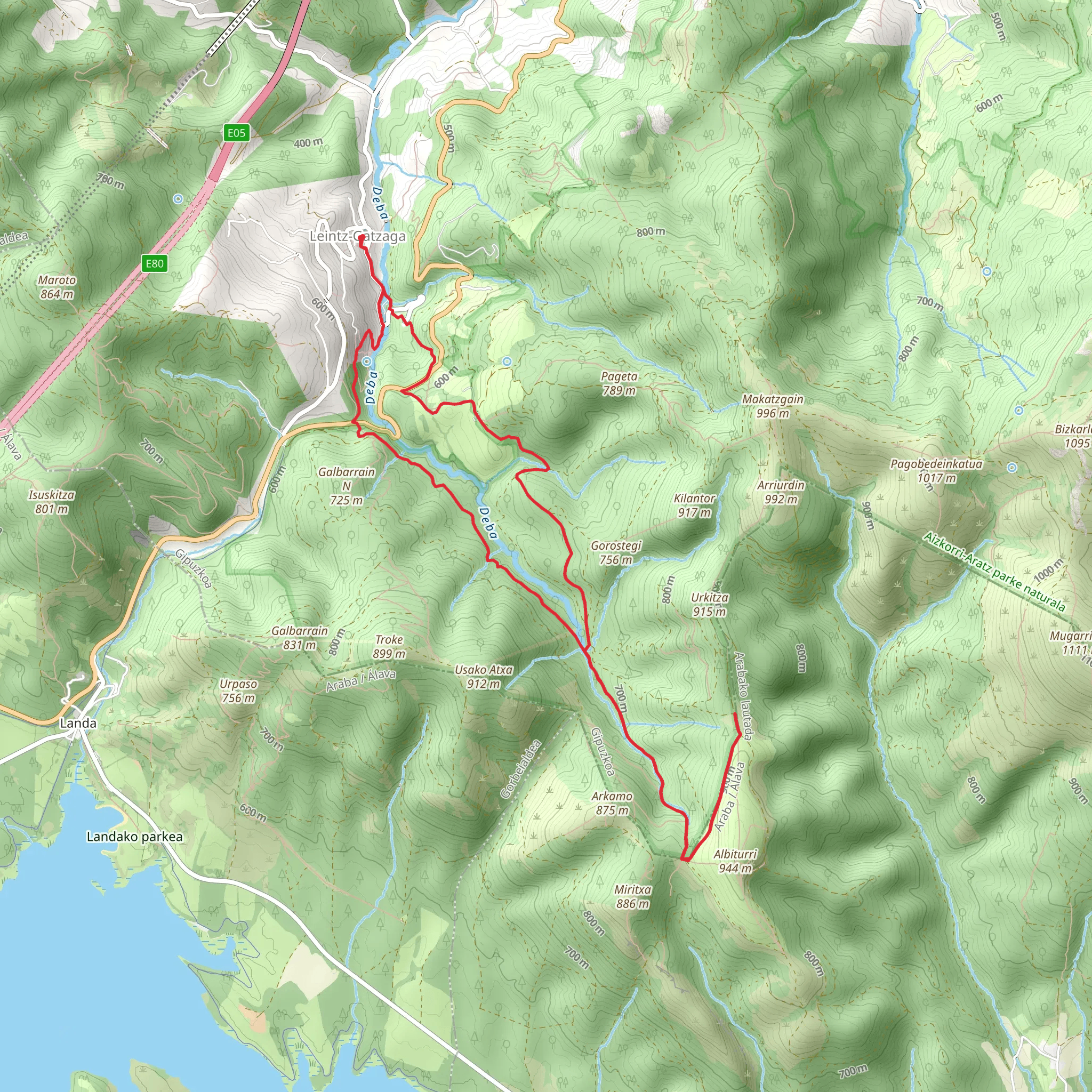 Hiruerreketa PR GI 37 mobile static map