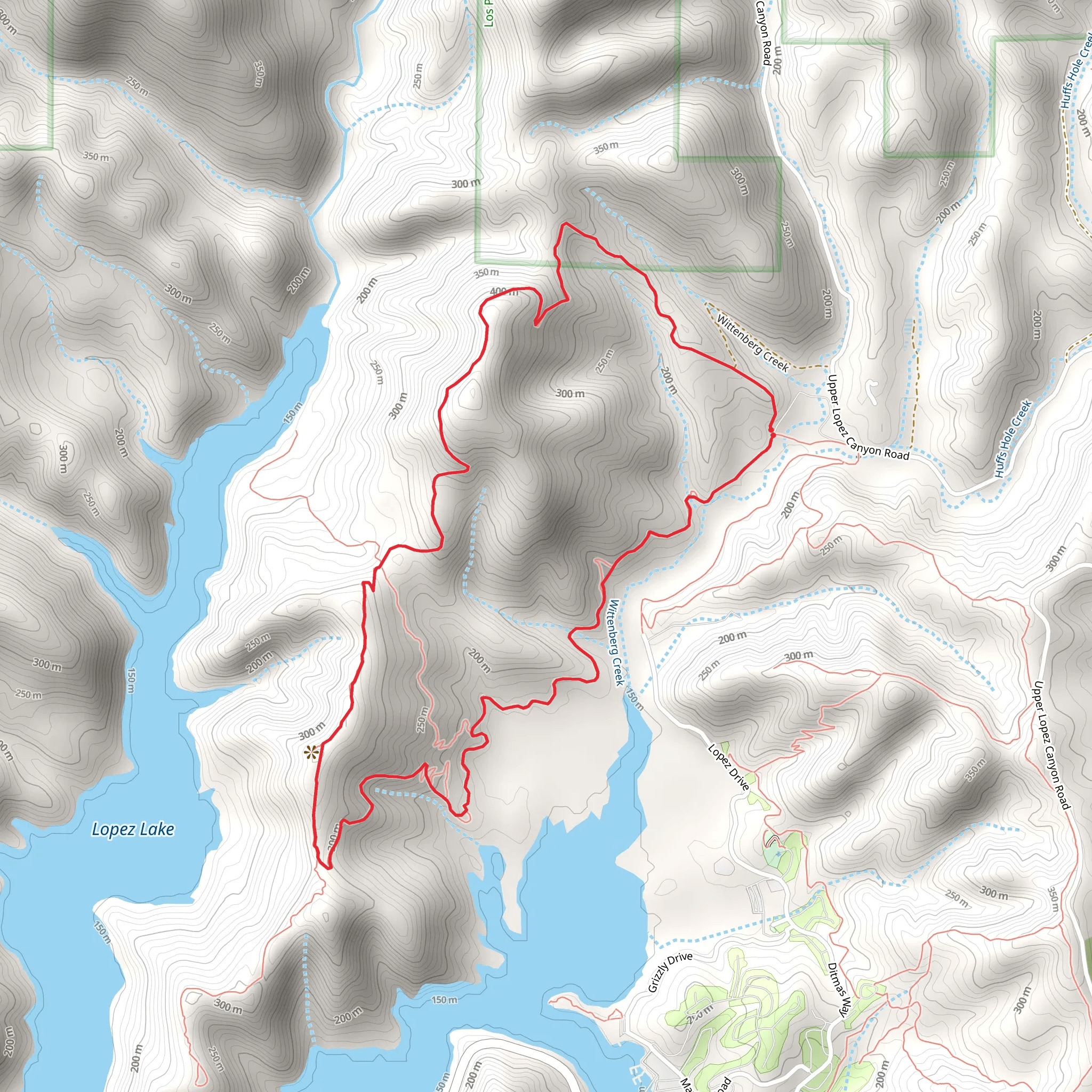 Dune Vista Loop Trail mobile static map